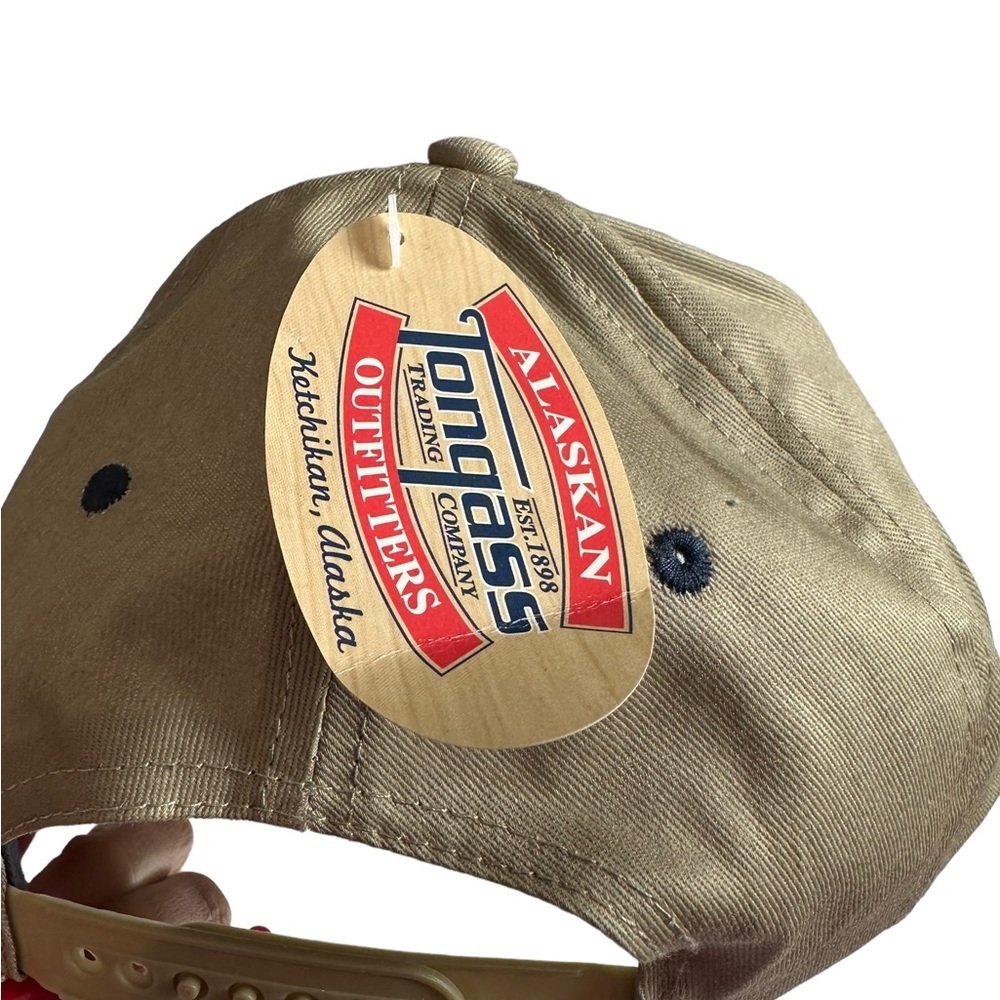 Tongass Trading Company Alaska SnapBack Hat Baseball Cap Beige size OS - Picture 6 of 11